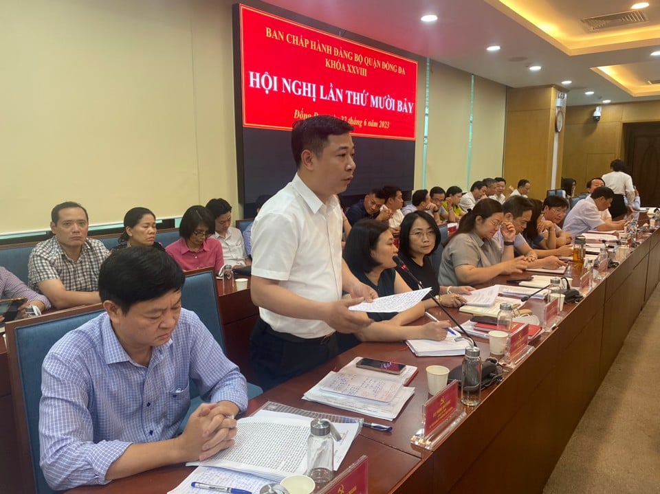 6 tháng đầu năm 2023, thu ngân sách quận Đống Đa đạt hơn 8.600 tỷ đồng - Ảnh 2.