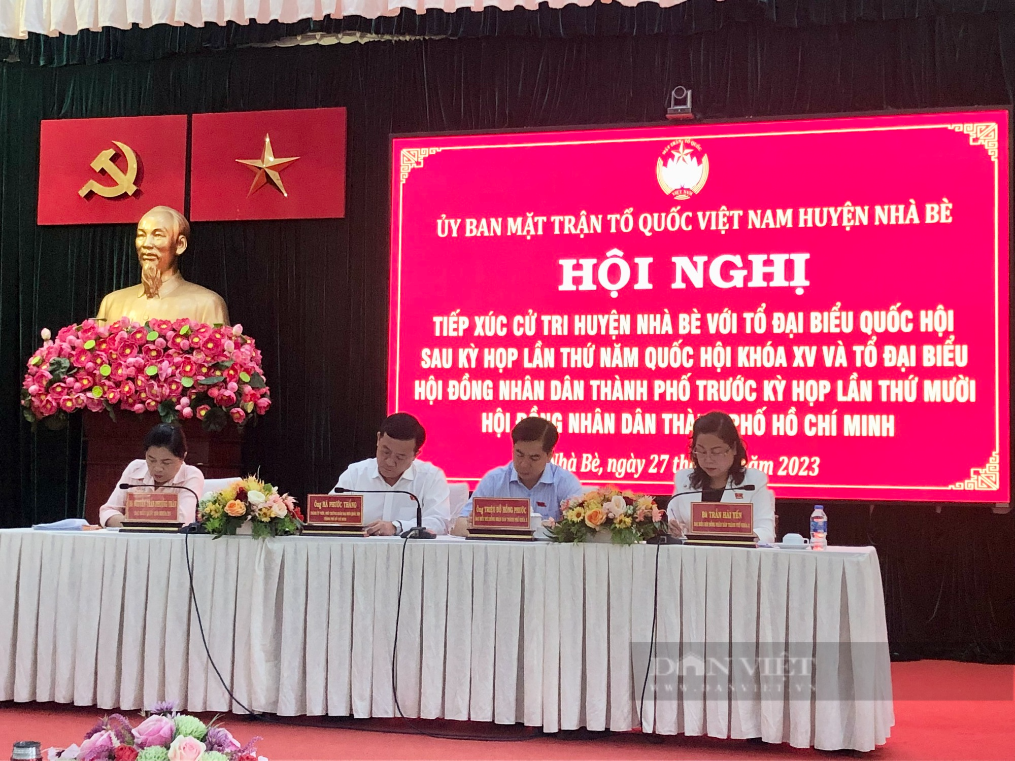 TP.HCM: Cử tri huyện Nhà Bè mong muốn quy hoạch treo phải có thời hạn - Ảnh 1.