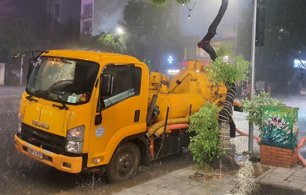 Hà Nội đưa ra phương án chống ngập úng nội thành - Ảnh 1.