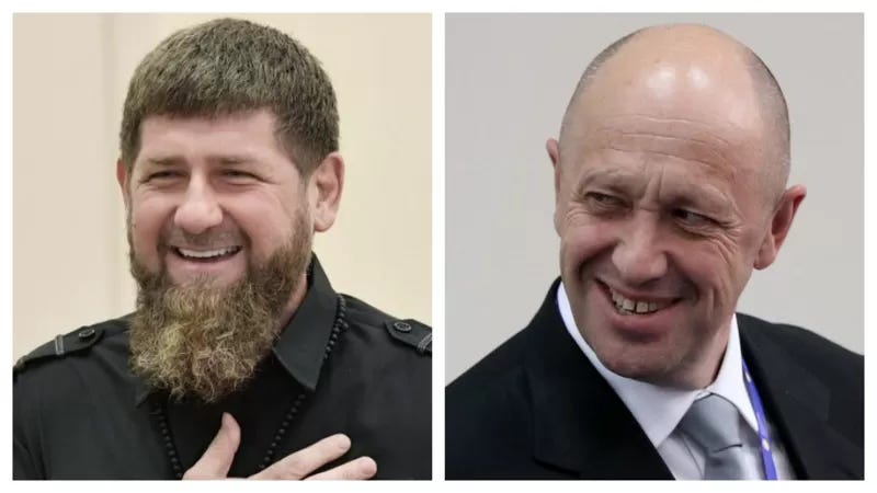 Ông trùm Wagner và thủ lĩnh Chechnya giải quyết xong mọi 'ân oán' chỉ bằng một cuộc điện thoại - Ảnh 1.