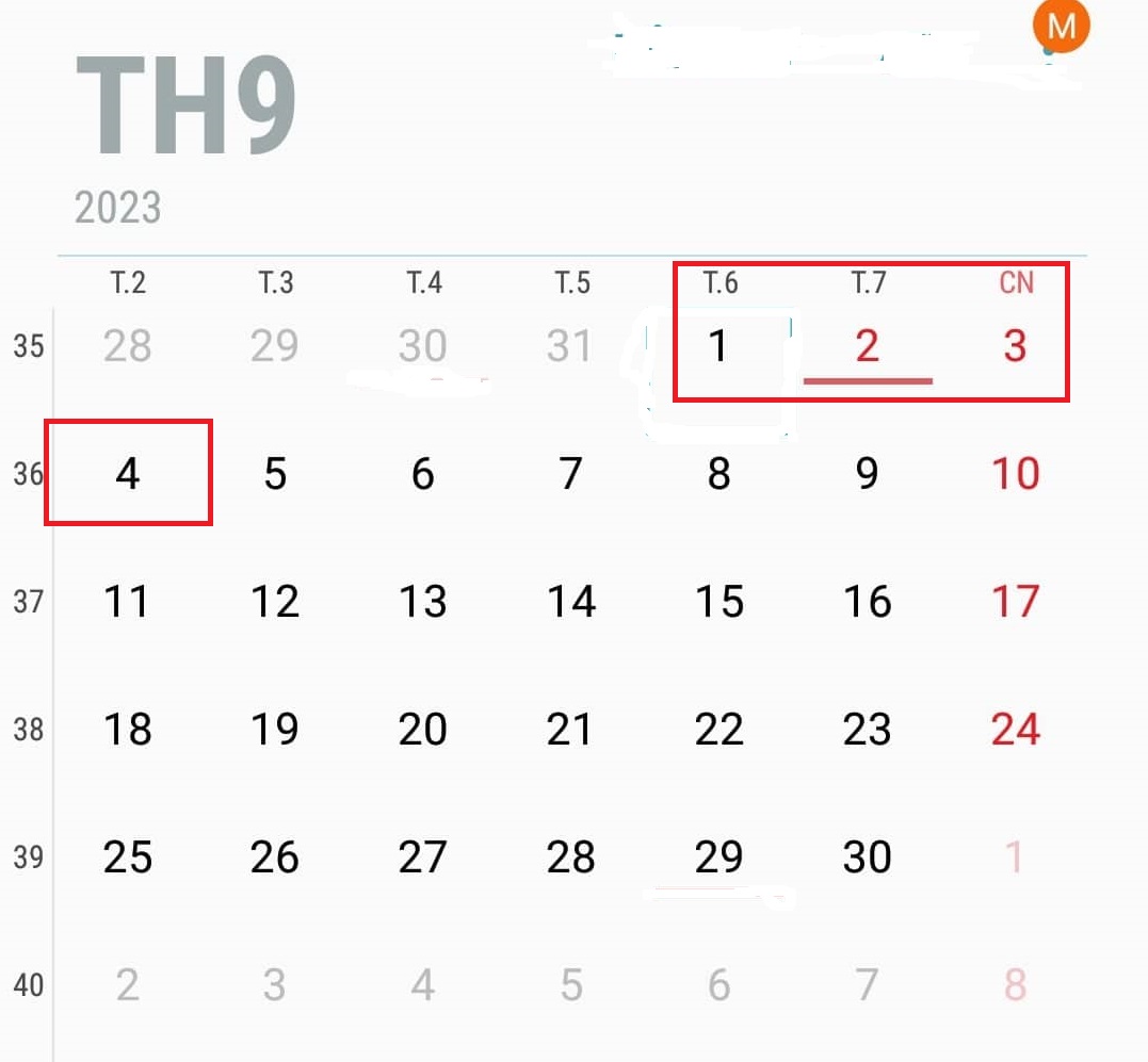Dịp lễ Quốc khánh 2/9/2023, công chức, viên chức, người lao động được nghỉ 4 ngày - Ảnh 2.
