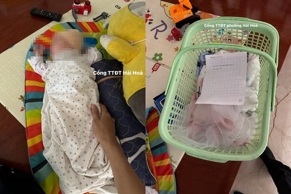Bé gái 1 tuần tuổi bị bỏ rơi trong đêm mưa gió  - Ảnh 1.