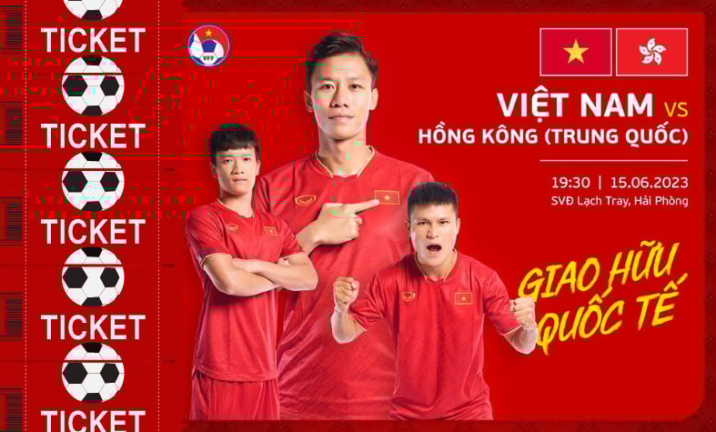 CĐV mua vé xem đội tuyển Việt Nam đấu đội Hồng Kông ở đâu? - Ảnh 1.