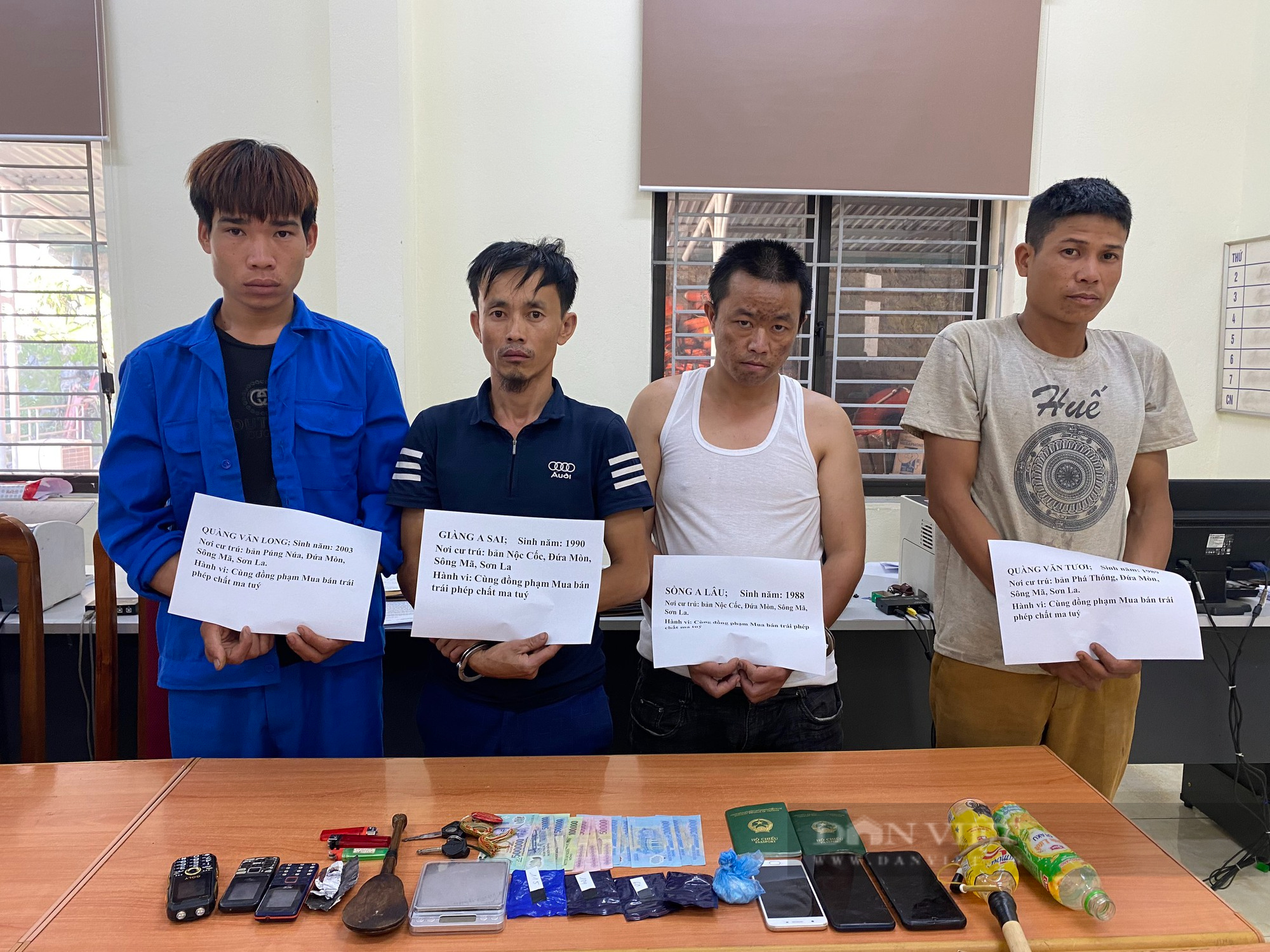 Sơn La: Bắt 16 vụ, 21 đối tượng phạm tội về ma túy sau 1 tuần cao điểm - Ảnh 1.