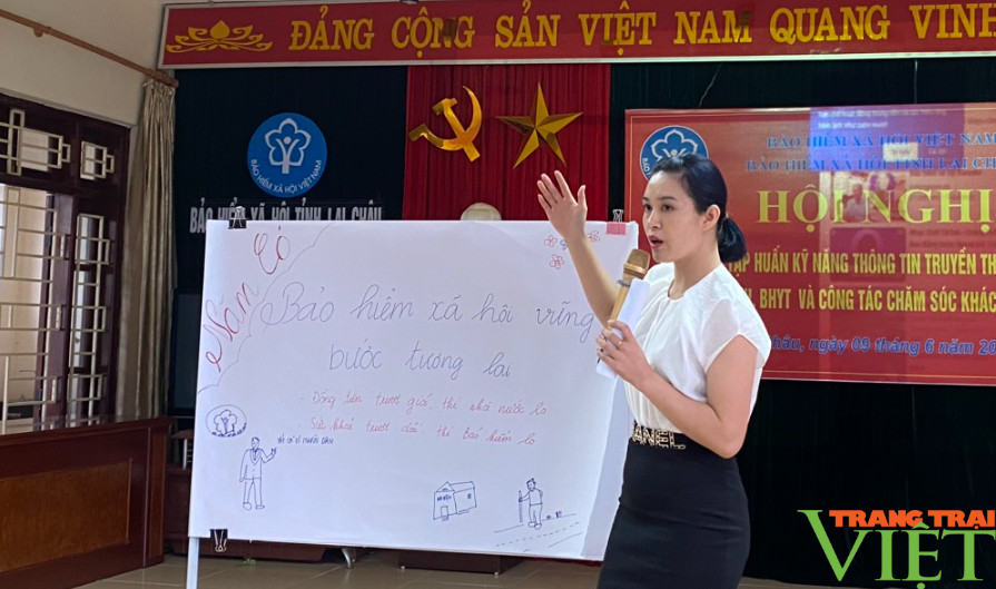 BHXH Lai Châu: Sáng tạo, đổi mới trong xây dựng hình tượng cán bộ truyền thông - Ảnh 3.