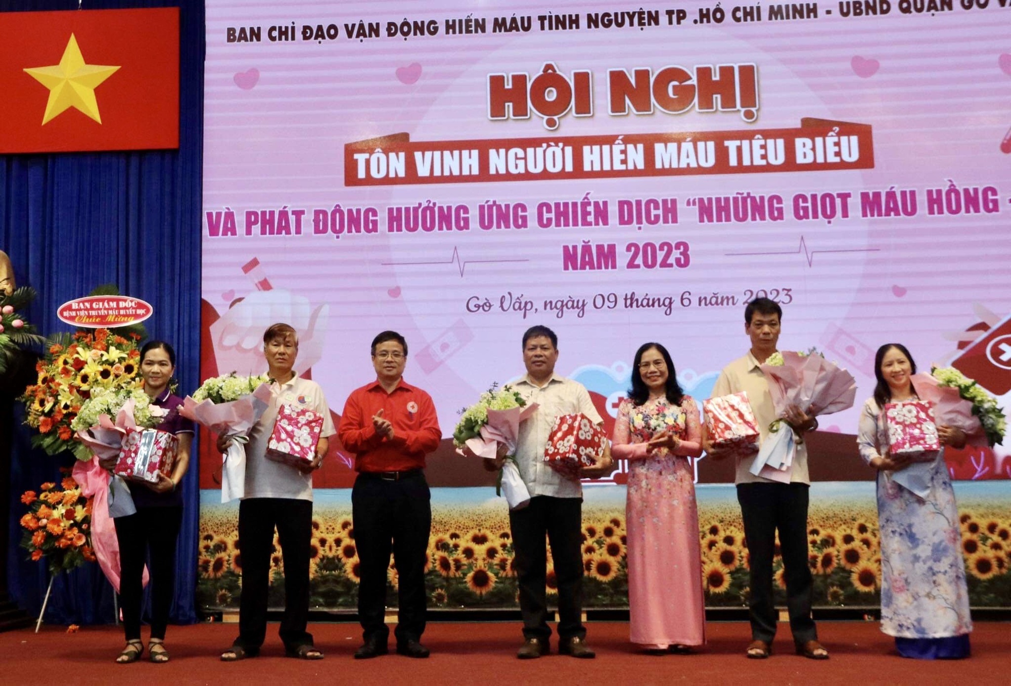 TP.HCM: Tôn vinh những người hiến máu tiêu biểu - Ảnh 3.