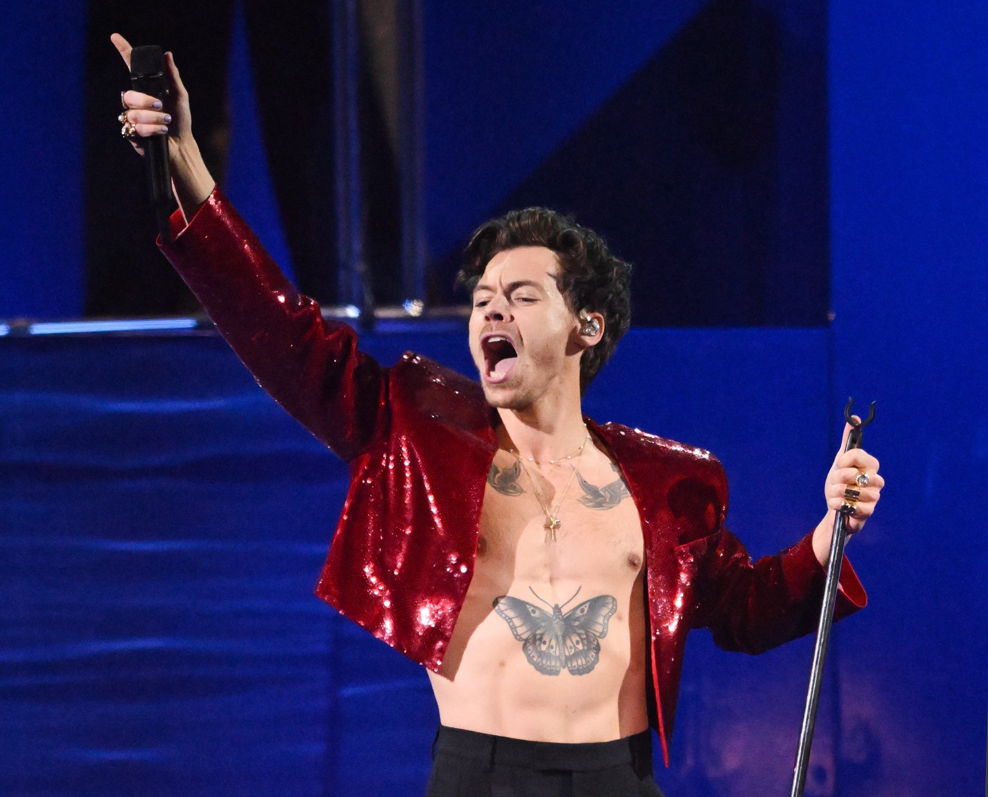 Harry Styles bị thương khi biểu diễn