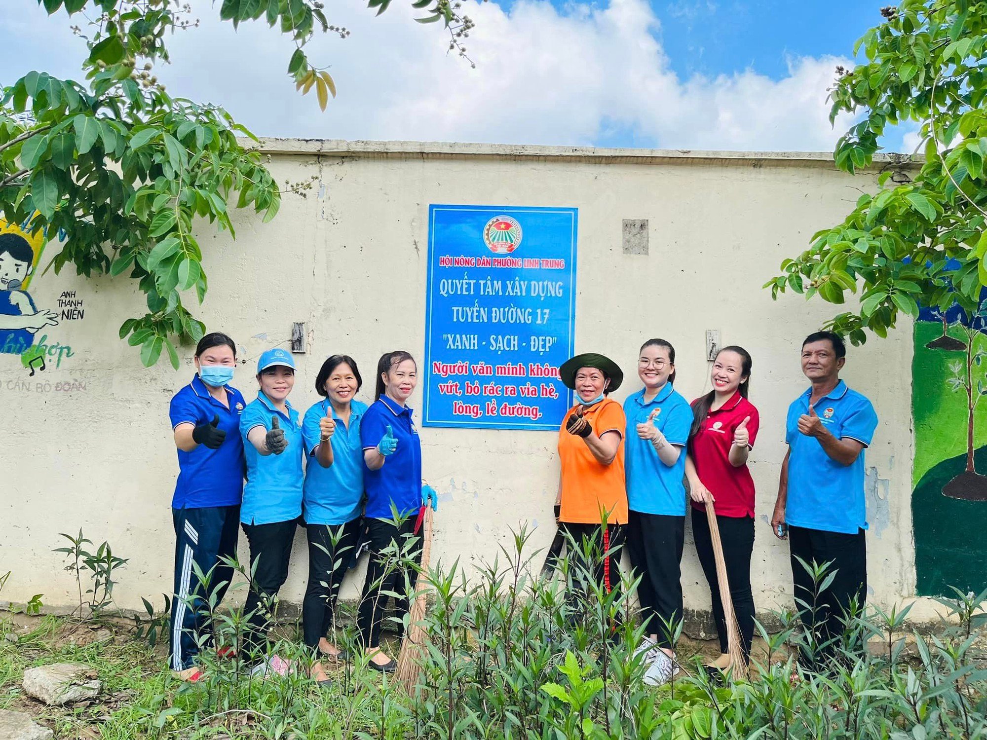 Hội Nông dân chung sức cùng địa phương nâng cao chất lượng môi trường dân cư - Ảnh 1.