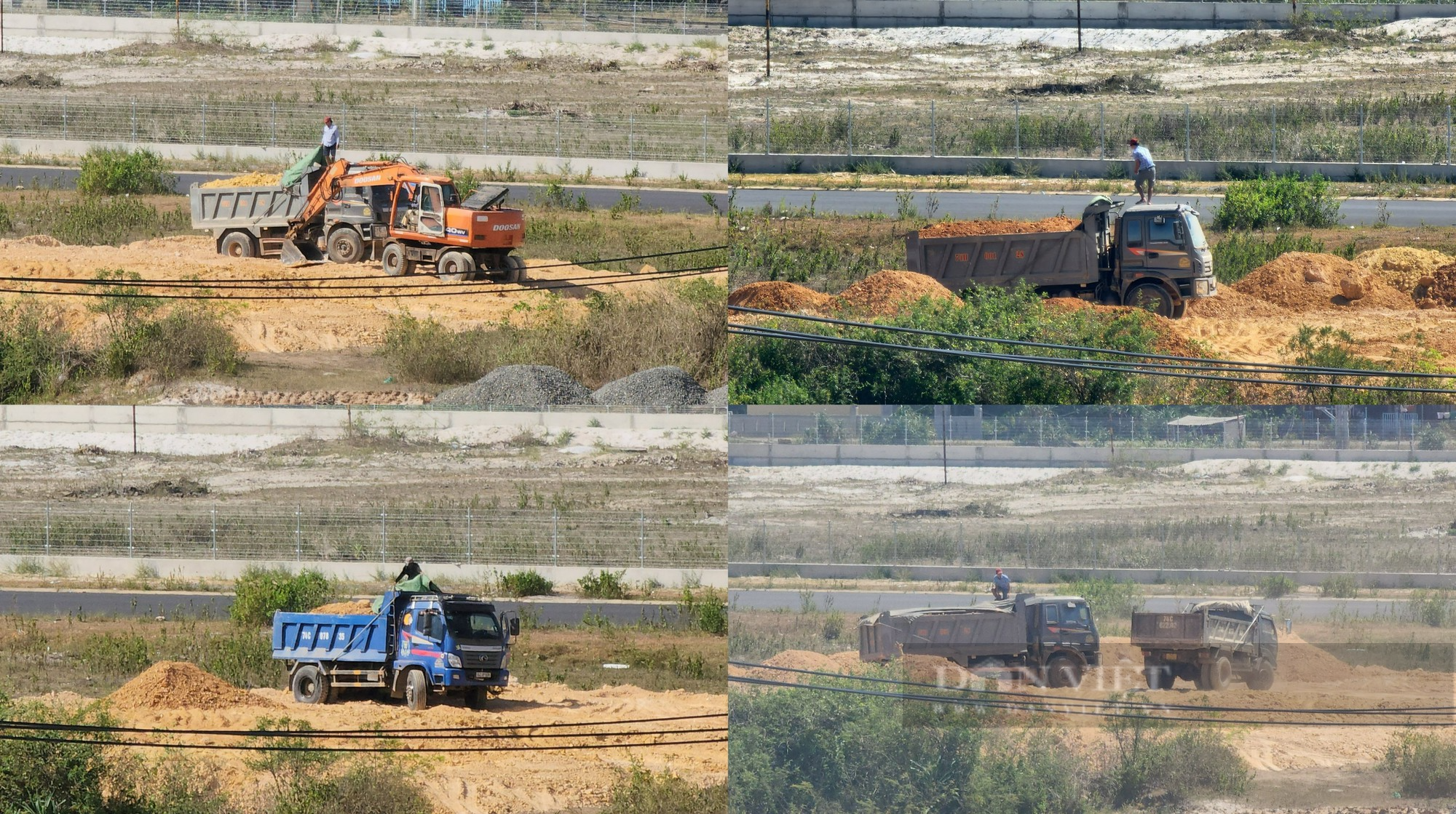 Bất ngờ ở Quảng Trị: Bãi tập kết hàng trăm m3 đất không ai nhận là chủ - Ảnh 1.