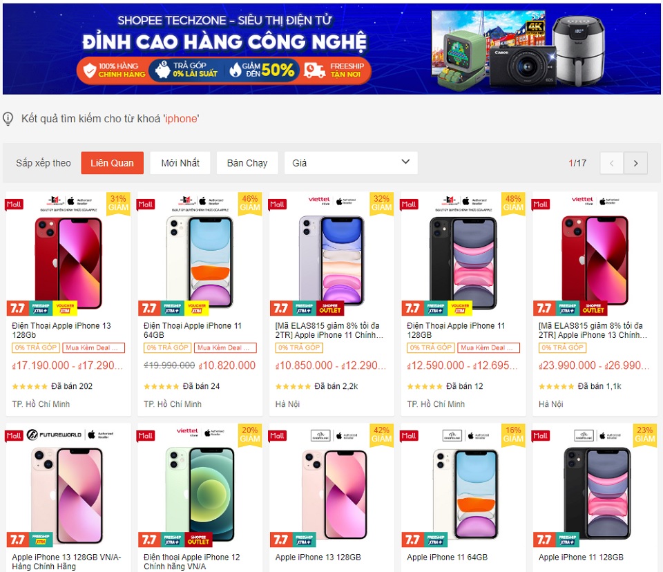 Người Việt chi 500 tỷ đồng mua smartphone trên các sàn thương mại điện tử   - Ảnh 1.