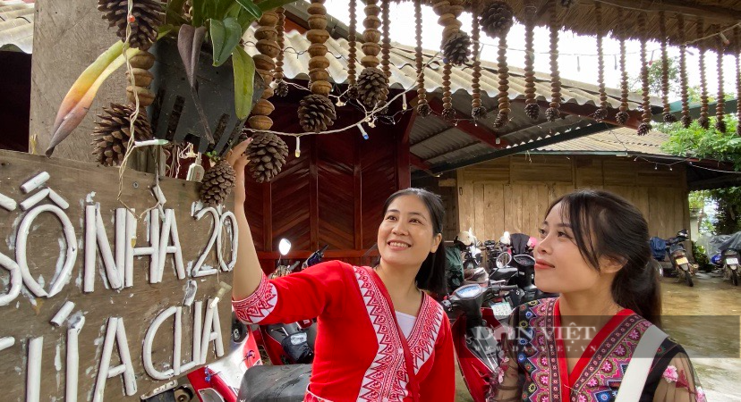 Lên Lao Chải ở Lai Châu ăn cá suối, gà đồi, thịt gác bếp, ngắm bản Mông đẹp như trong cổ tích - Ảnh 6.