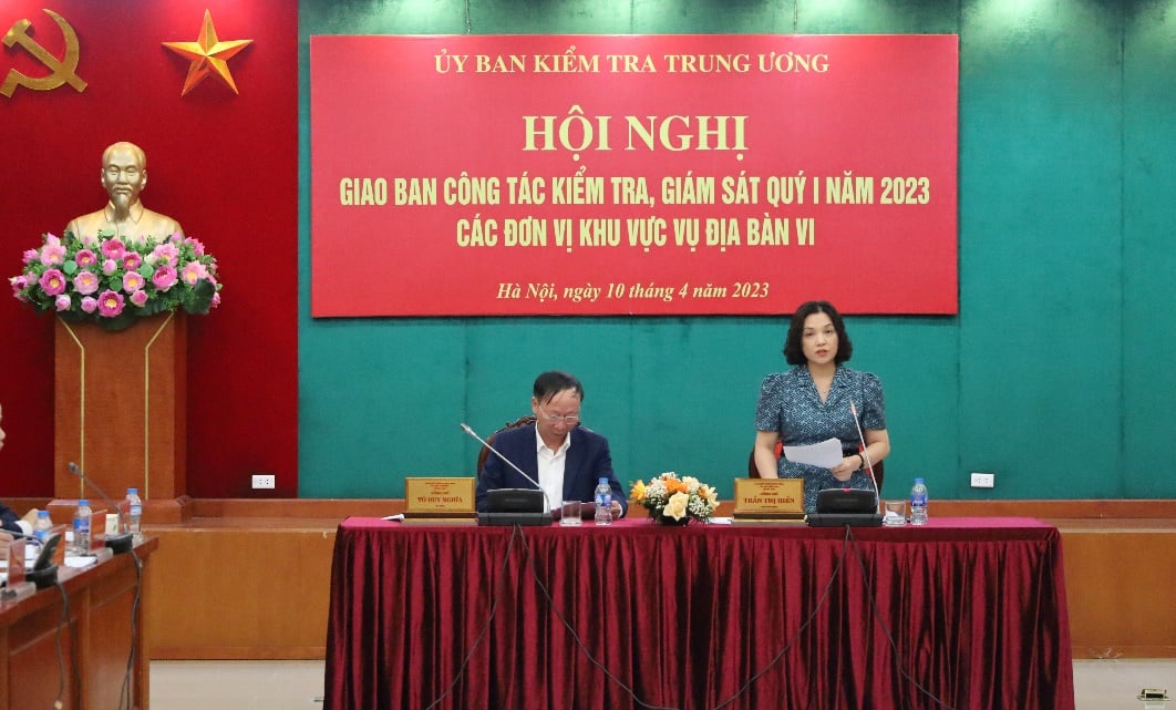 Nữ Phó Chủ nhiệm Ủy ban Kiểm tra Trung ương và 4 cán bộ lãnh đạo được Ban Bí thư chỉ định chức vụ Đảng - Ảnh 1.