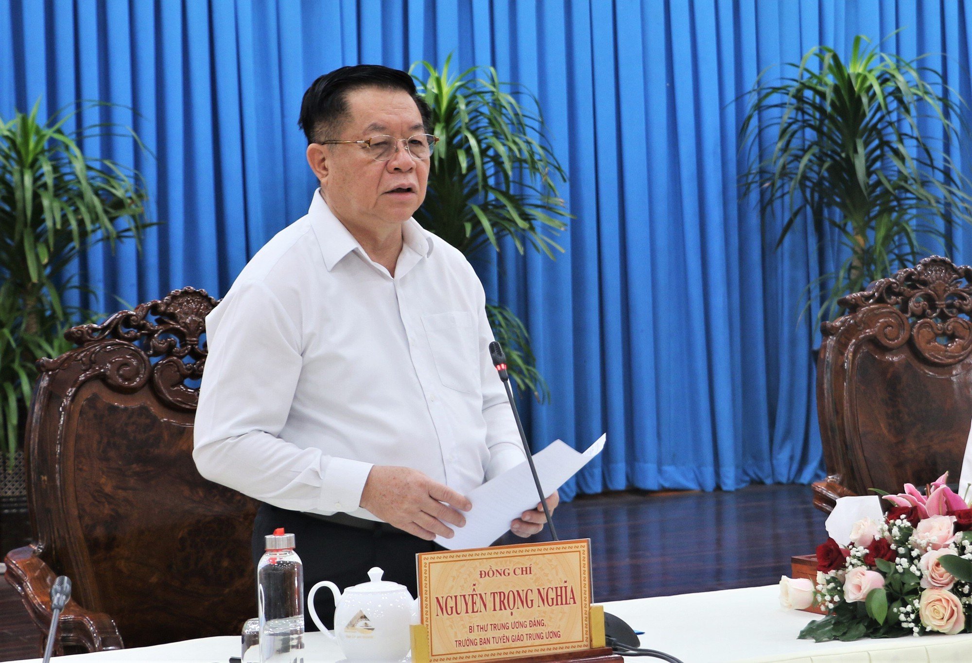 Triển khai nội dung kiểm tra của Ban Bí thư Trung ương đối với Ban Thường vụ Tỉnh ủy An Giang  - Ảnh 2.