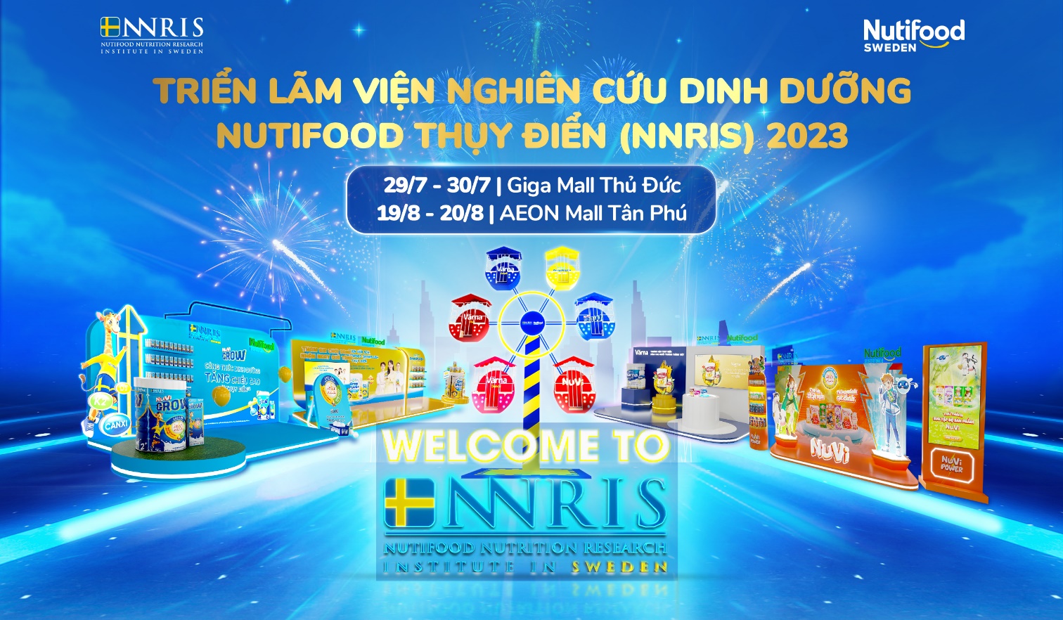 Triển lãm Viện Nghiên cứu Dinh dưỡng Nutifood Thụy Điển tái xuất tại TP.HCM - Ảnh 1.