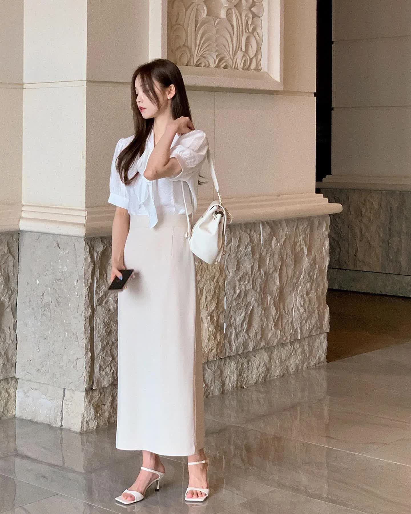 5 mẫu chân váy công sở đáng sắm nhất - Ảnh 2.