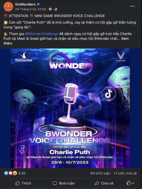 Cơ hội trực tiếp gặp mặt Charlie Puth dành cho fan Việt - Ảnh 1.