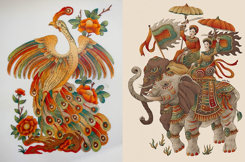 Hãng đồng hồ Thụy Sĩ thừa nhận sử dụng tranh vẽ Hai Bà Trưng họa sĩ Xuân Lam - Ảnh 2.
