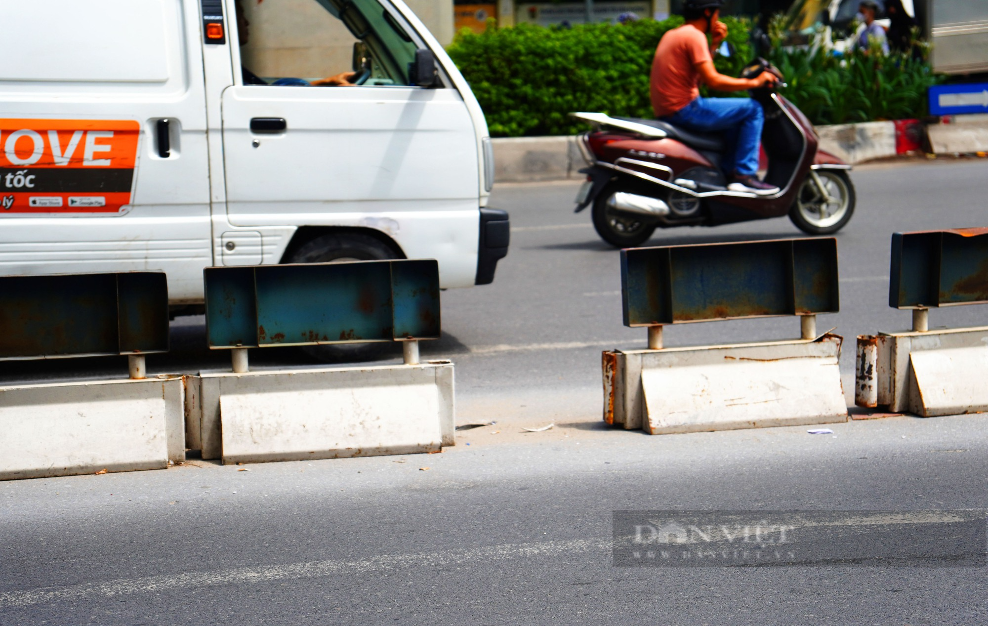 Lộn xộn phân làn đường Nguyễn Trãi: Có cũng như không - Ảnh 14.