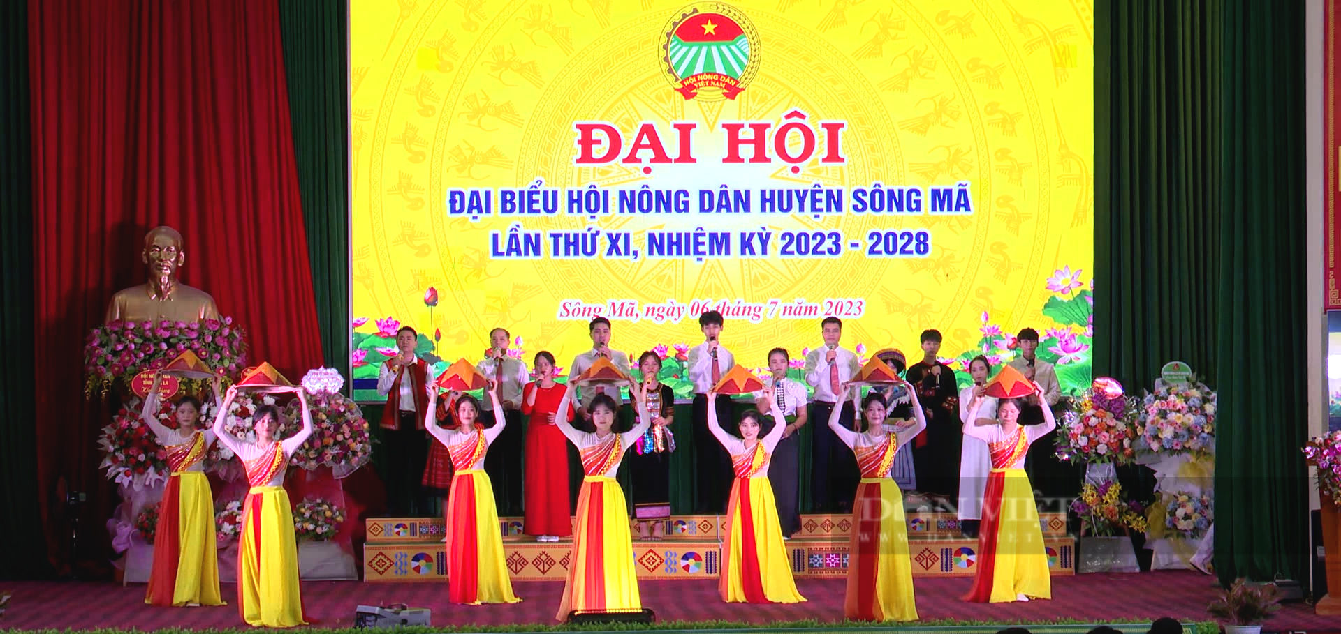 Ông Lê Văn Quân tái cử Chủ tịch Hội Nông dân huyện Sông Mã - Ảnh 2.