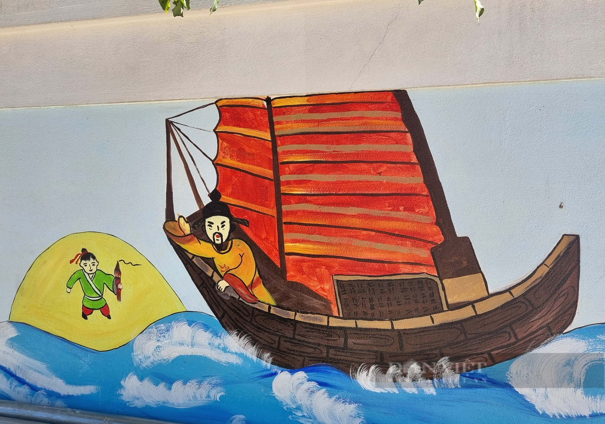 Con đường bích họa “đẹp như mơ” ở xã nông thôn mới tỉnh Ninh Bình - Ảnh 7.
