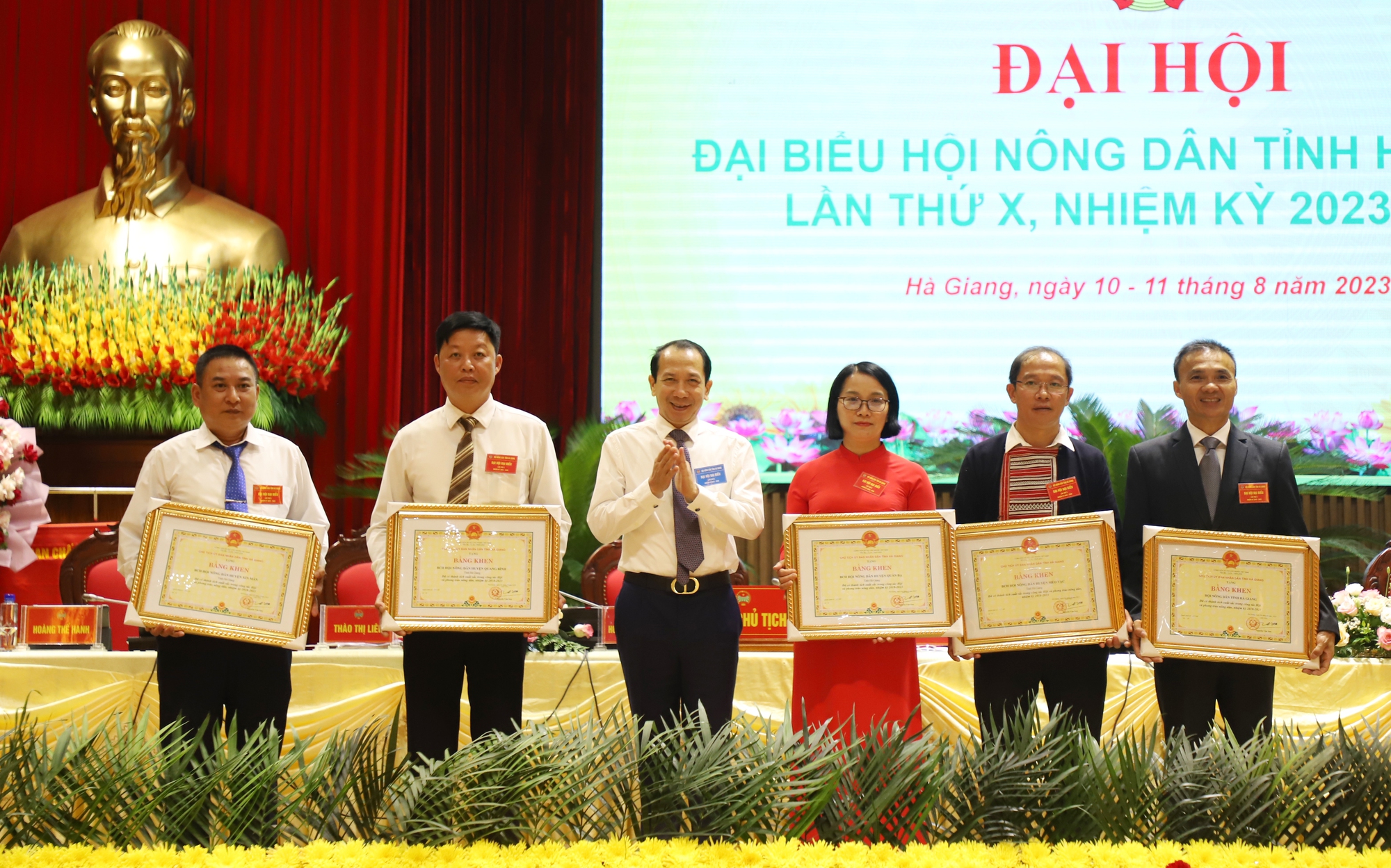 Đại hội đại biểu Hội Nông dân tỉnh Hà Giang lần thứ X - Ảnh 13.