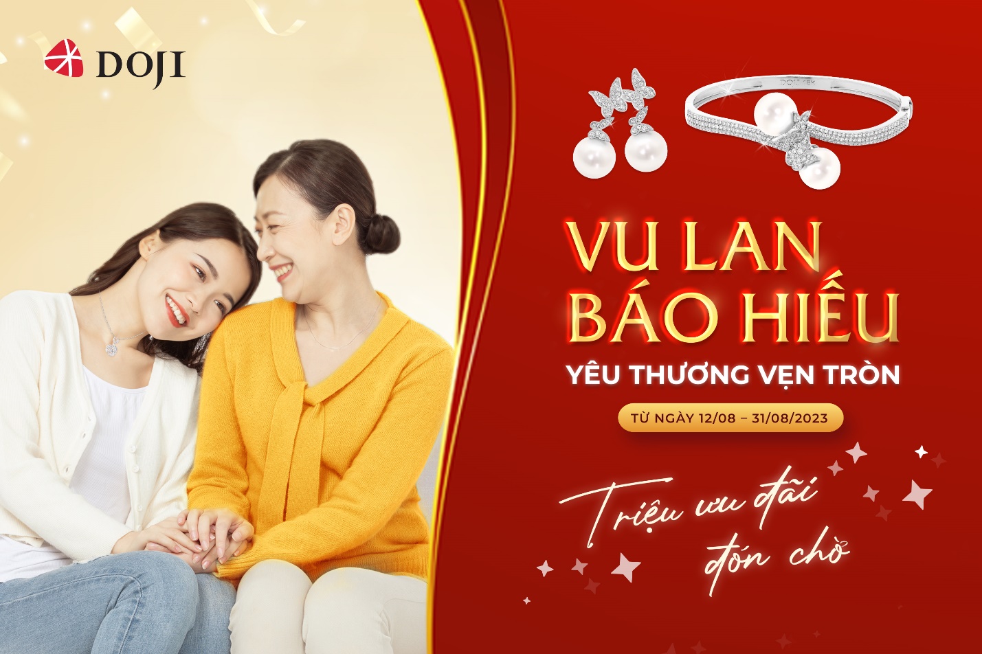Doji gửi tặng triệu ưu đãi mùa Vu Lan - Ảnh 1. Doji gửi tặng triệu ưu đãi mùa Vu Lan - Ảnh 1.