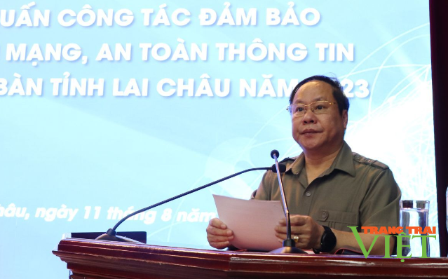 Lai Châu: Tập huấn công tác đảm bảo an ninh mạng, an toàn thông tin - Ảnh 2. Lai Châu: Tập huấn công tác đảm bảo an ninh mạng, an toàn thông tin - Ảnh 2.