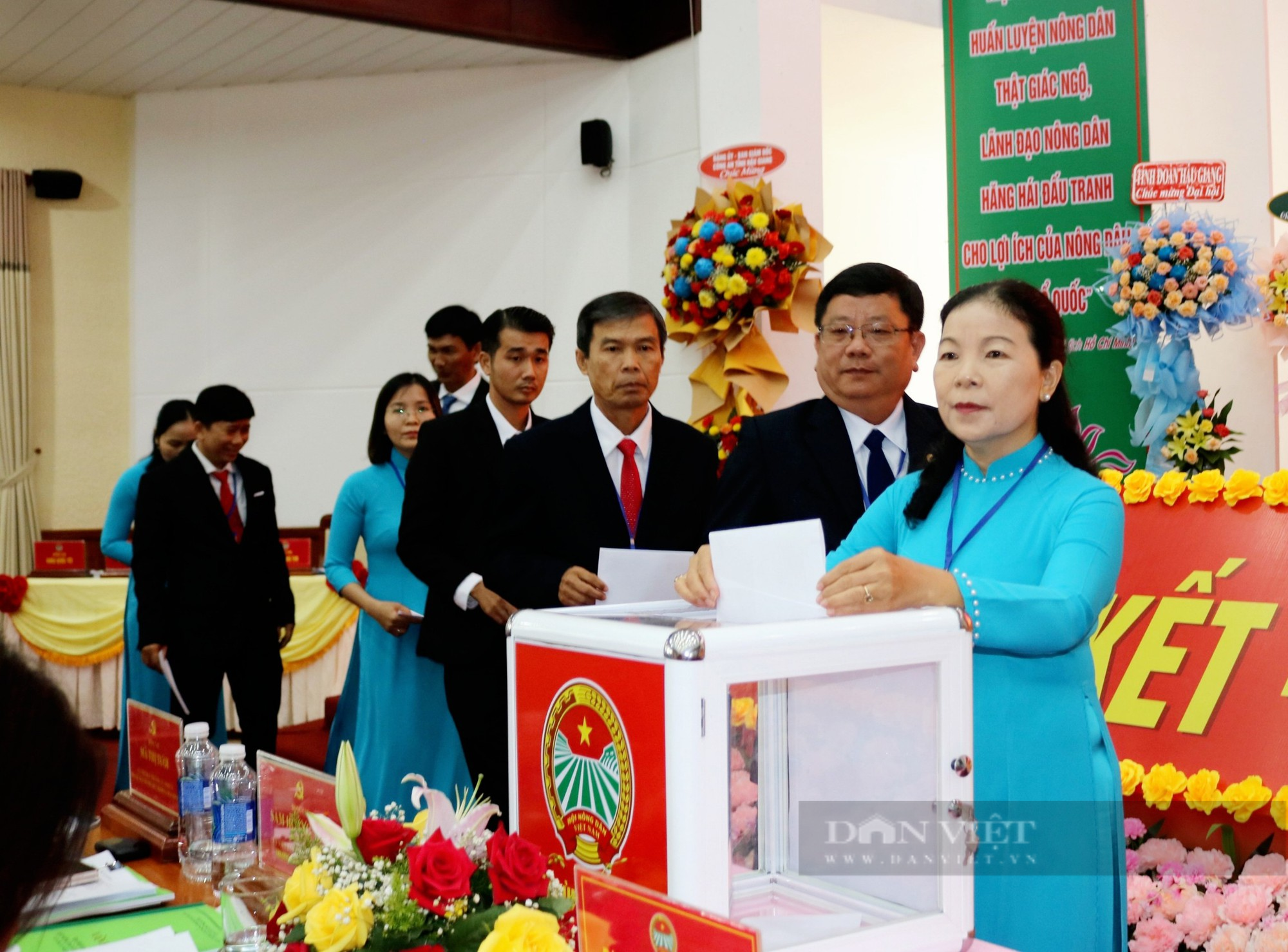 Đại hội Đại biểu Hội Nông dân tỉnh Hậu Giang lần thứ X: Bầu 29 đại biểu vào Ban Chấp hành khoá mới - Ảnh 16.