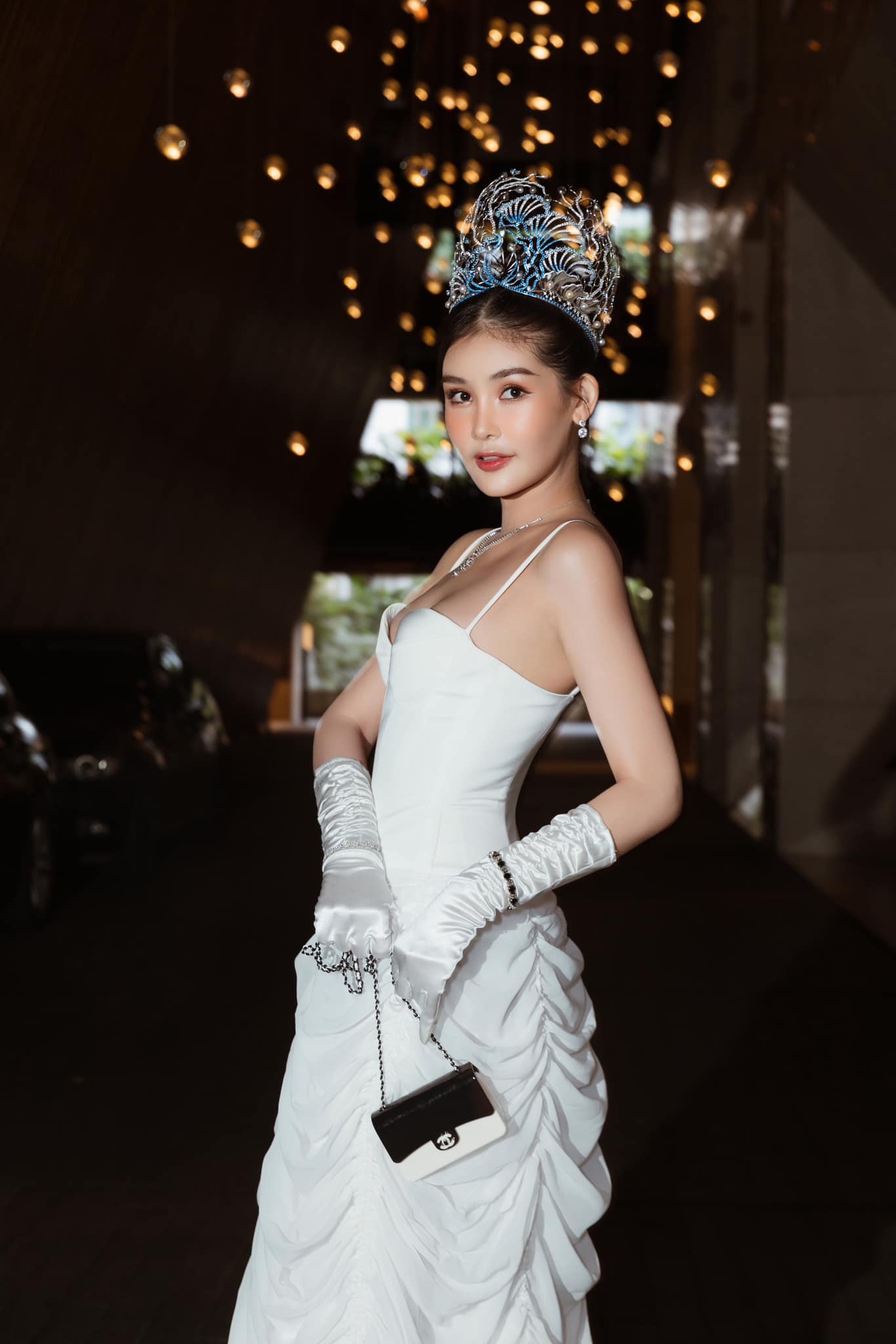 Hoa hậu Ngân Anh: &quot;Giá trị của Hoa hậu còn nằm ở đạo đức, phẩm chất...&quot; - Ảnh 1.