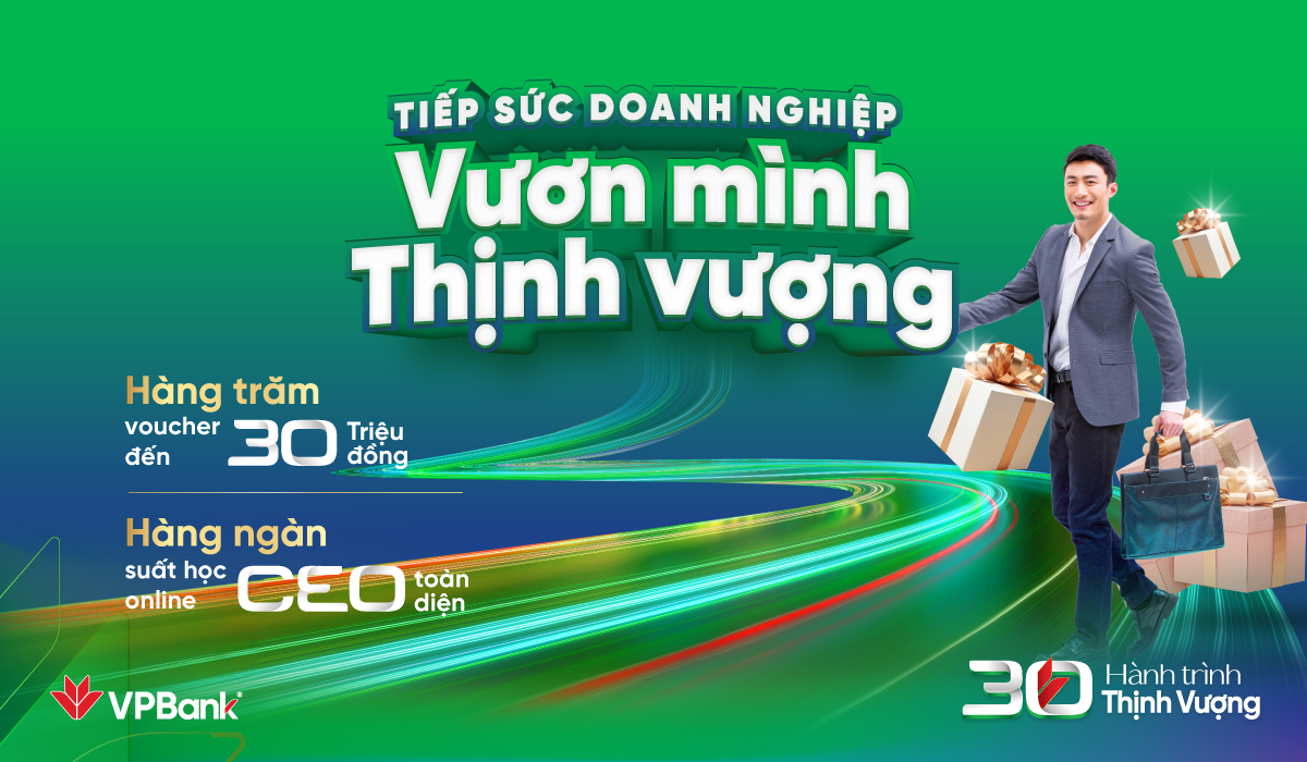 VPBank dành hàng tỷ đồng tri ân khách hàng SME dịp sinh nhật 30 năm - Ảnh 1.