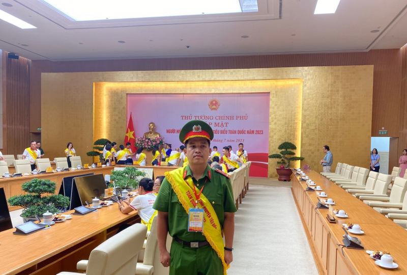 Những chiến sĩ Công an tiêu biểu trong hiến máu tình nguyện - Ảnh 2.