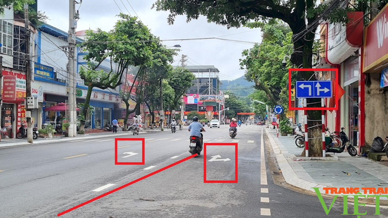 Việc tổ chức lại ATGT tại nút giao ngã tư UBND TP. Sơn La trên Quốc lộ 279D đã hợp lý hay chưa? - Ảnh 3. Việc tổ chức lại ATGT tại nút giao ngã tư UBND TP. Sơn La trên Quốc lộ 279D đã hợp lý hay chưa? - Ảnh 3.