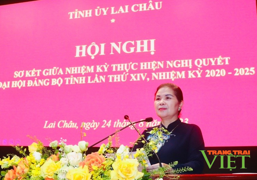 Lai Châu thực hiện đạt và vượt 22 chỉ tiêu đề ra trong Nghị quyết Đại hội Đảng bộ tỉnh lần thứ XIV - Ảnh 3. Lai Châu thực hiện đạt và vượt 22 chỉ tiêu đề ra trong Nghị quyết Đại hội Đảng bộ tỉnh lần thứ XIV - Ảnh 3.