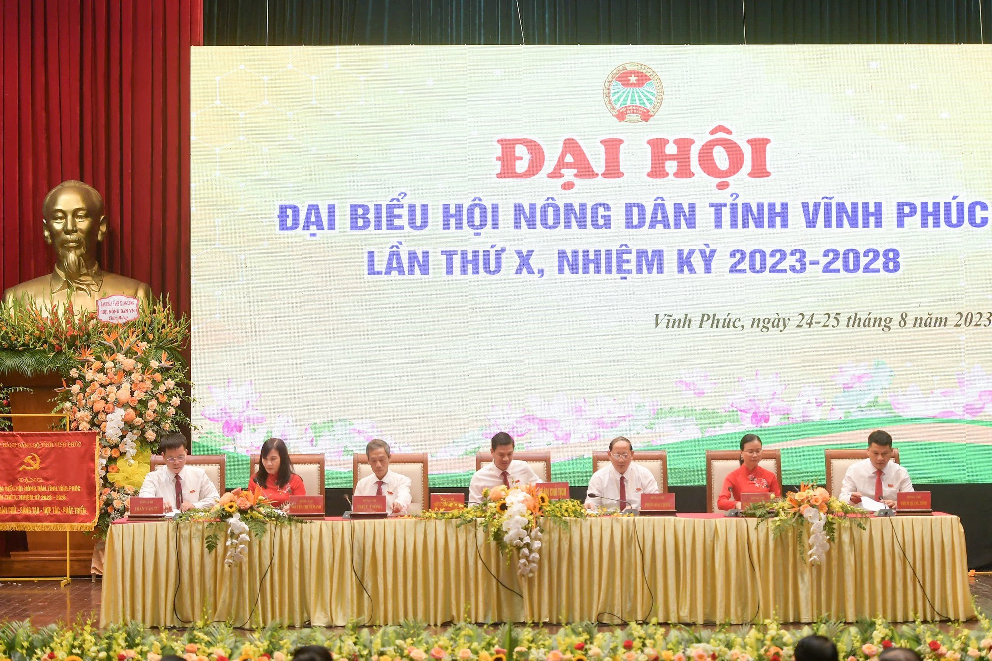 Đại hội đại biểu Hội Nông dân tỉnh Vĩnh Phúc lần thứ X, nhiệm kỳ 2023 – 2028: - Ảnh 1.