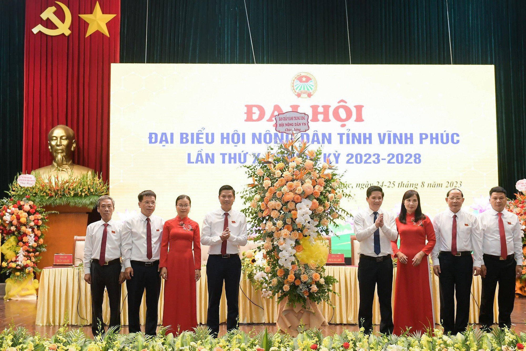 Đại hội đại biểu Hội Nông dân tỉnh Vĩnh Phúc lần thứ X, nhiệm kỳ 2023 – 2028: - Ảnh 3.