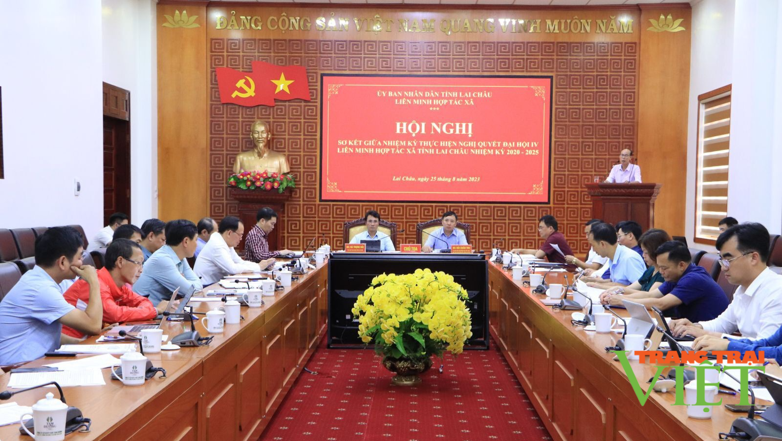 Lai Châu: Kinh tế tập thể tiếp tục phát triển cả về lượng và chất - Ảnh 1. Lai Châu: Kinh tế tập thể tiếp tục phát triển cả về lượng và chất - Ảnh 1.