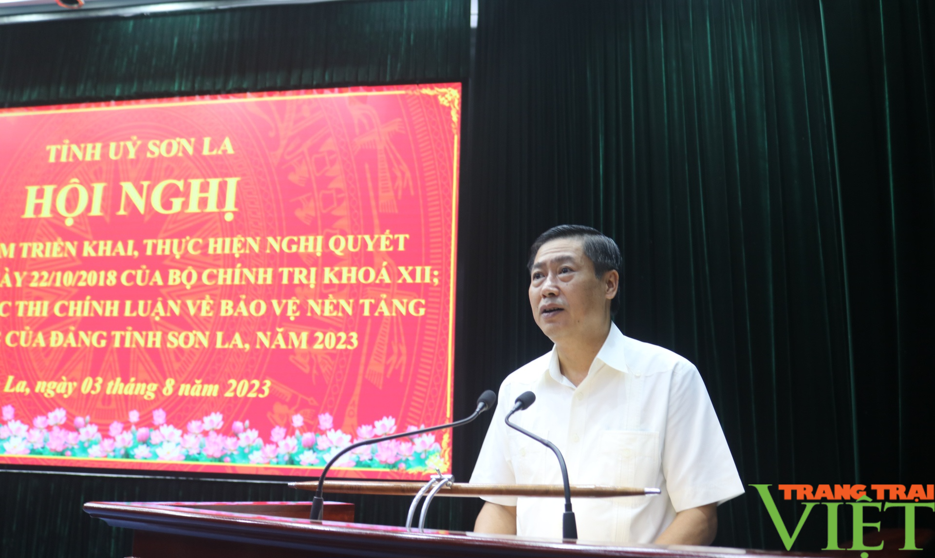 Sơn La: Bảo vệ nền tảng tư tưởng của Đảng, đấu tranh phản bác các quan điểm sai trái, thù địch trong tình hình mới - Ảnh 4. Sơn La: Bảo vệ nền tảng tư tưởng của Đảng, đấu tranh phản bác các quan điểm sai trái, thù địch trong tình hình mới - Ảnh 4.