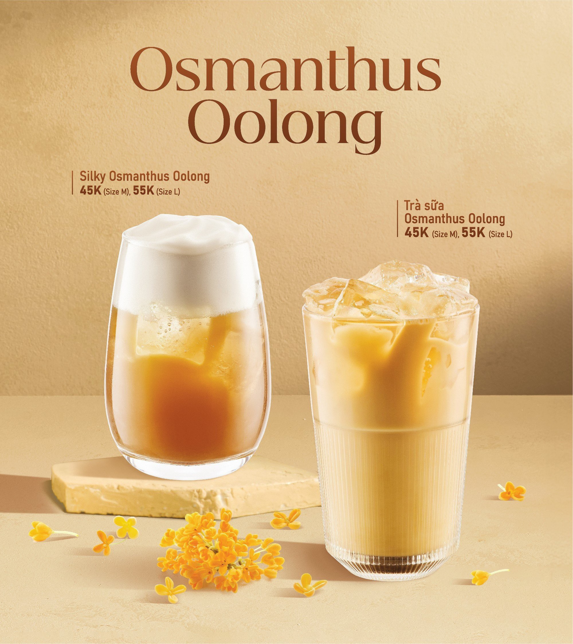 Oolong Osmanthus đốn tim tín đồ sành trà bằng mùi hương thanh tao