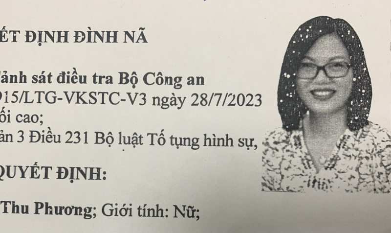 Tạm giam nguyên Trưởng bộ phận thư ký tài chính Công ty AIC - Ảnh 1.