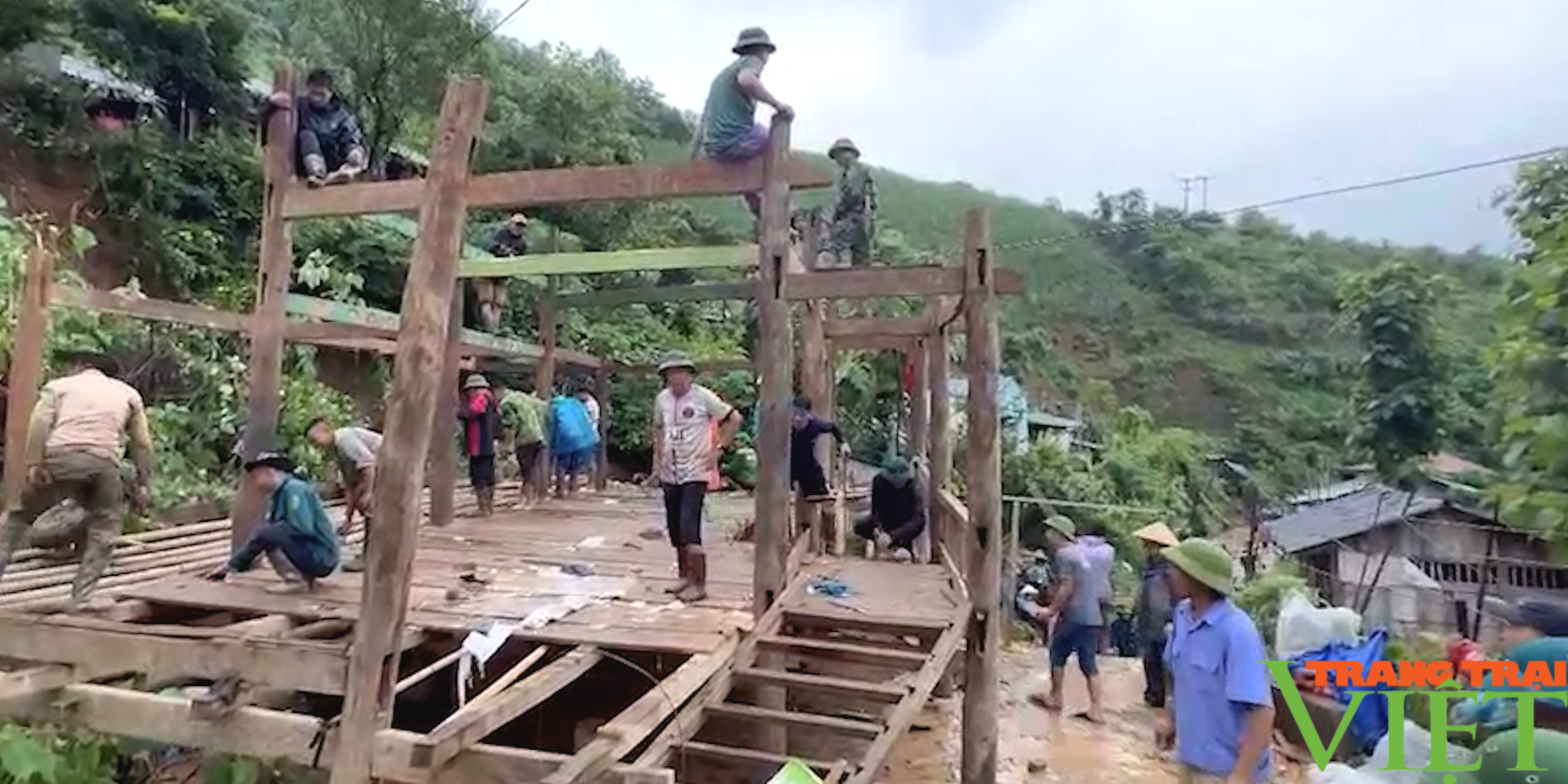 Mường La (Sơn La): Tập trung khắc phục hậu quả mưa lũ - Ảnh 2.