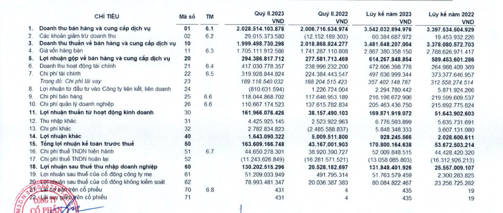 DNP Holding (DNP) báo lãi 6 tháng vượt 38% kế hoạch năm, đạt gần 171 tỷ đồng - Ảnh 1. DNP Holding (DNP) báo lãi 6 tháng vượt 38% kế hoạch năm, đạt gần 171 tỷ đồng - Ảnh 1.