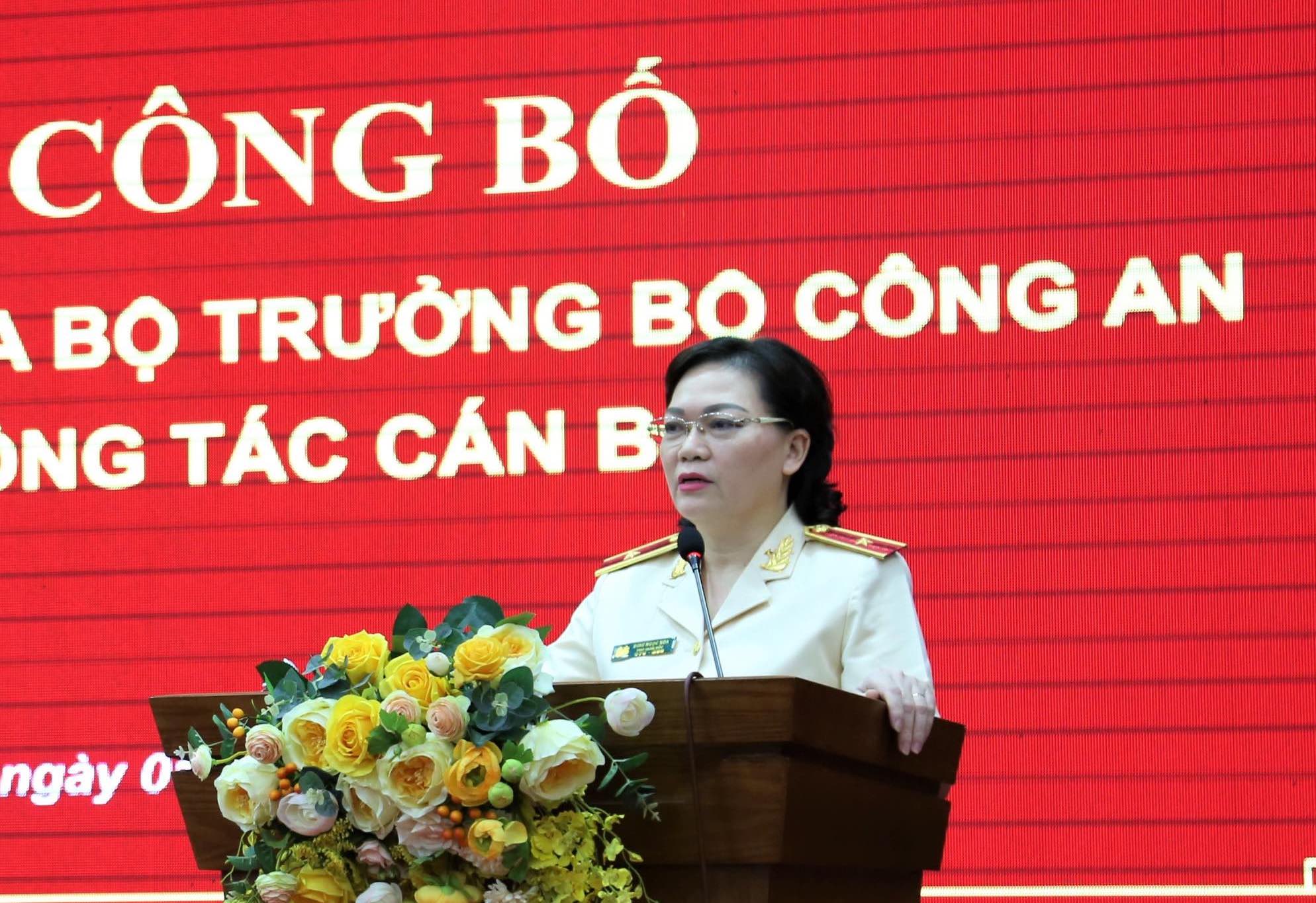 Bộ trưởng Bộ Công an điều động 1 nữ Thiếu tướng và 2 Đại tá giữ chức vụ mới  - Ảnh 1.