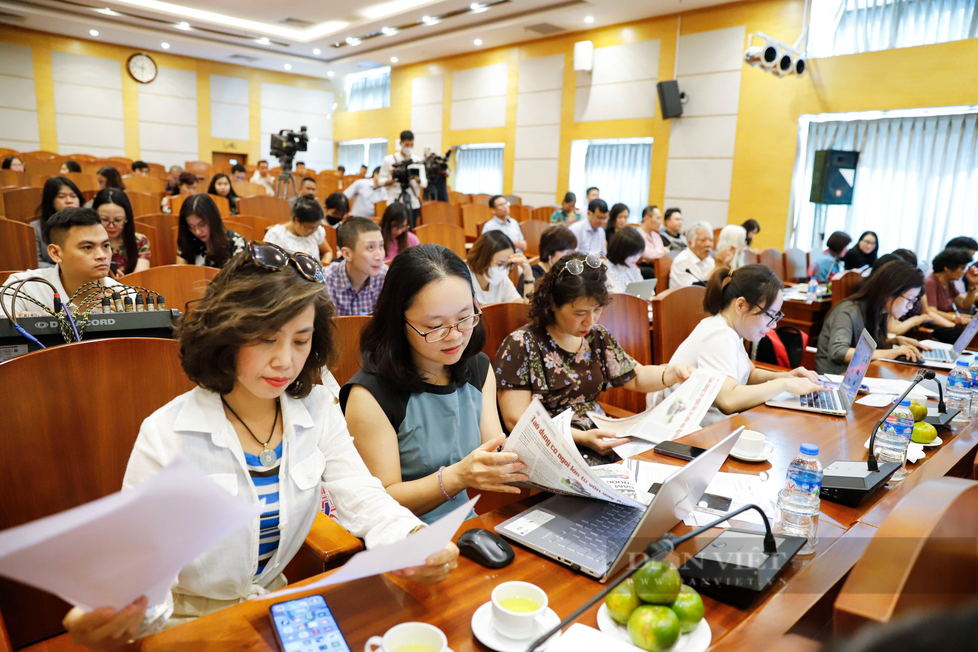 Hình ảnh họp báo đêm thơ-nhạc-kịch Lưu Quang Vũ - Ảnh 5.