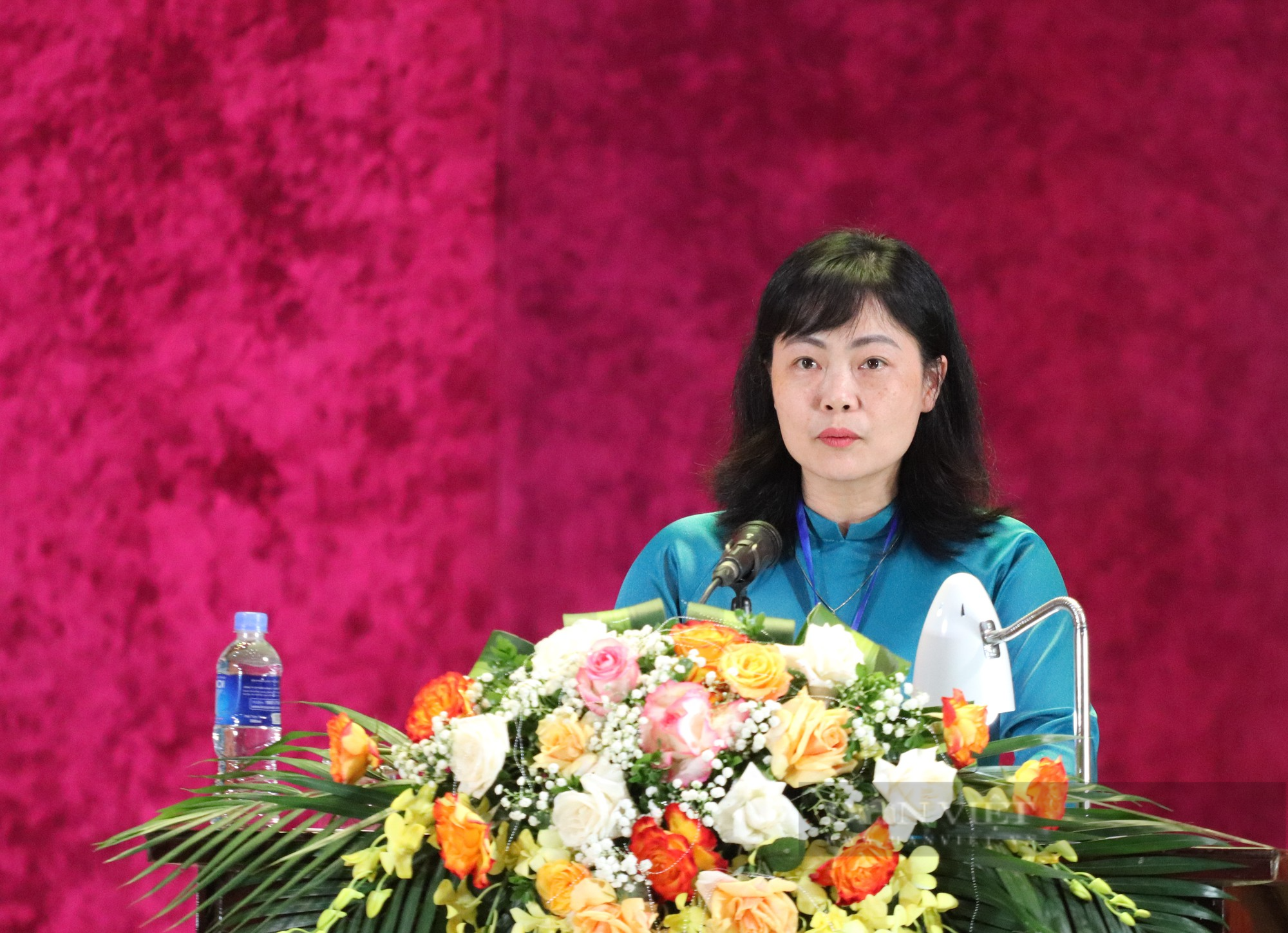 Đại hội đại biểu Hội Nông dân tỉnh Hòa Bình lần thứ XI: Bầu 33 đồng chí vào Ban Chấp hành khóa mới - Ảnh 4.