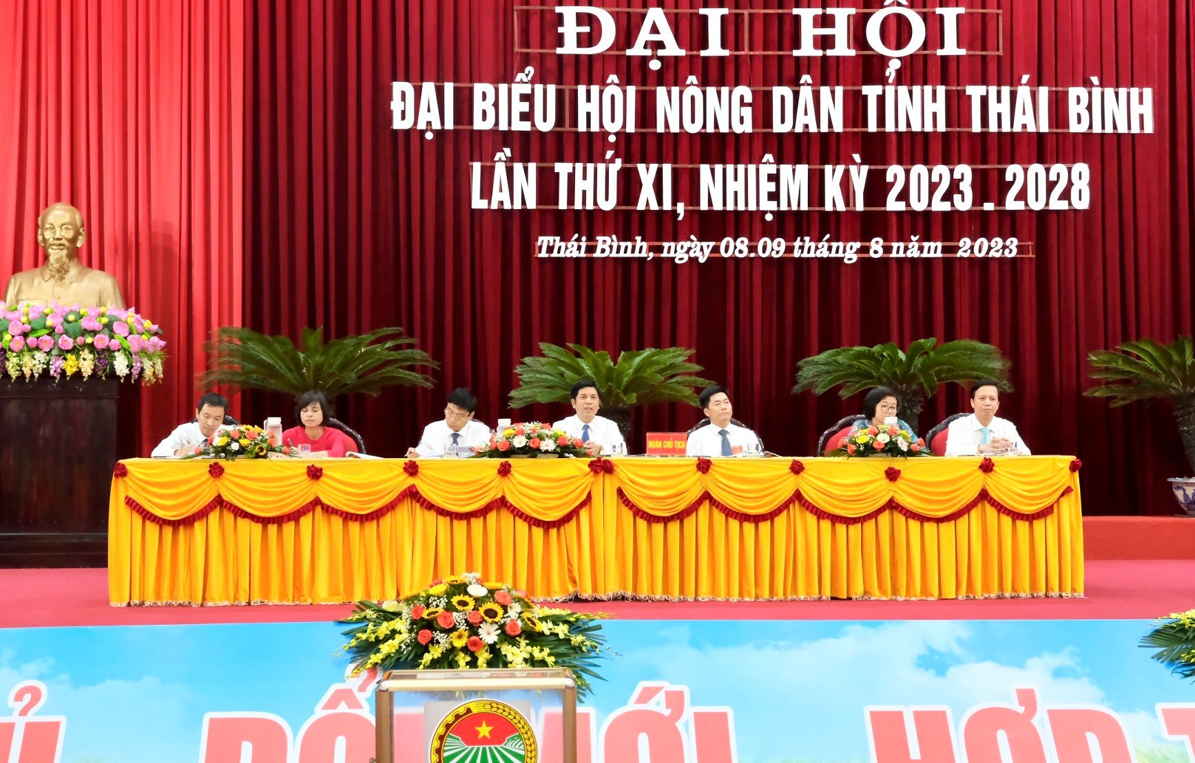Ông Lê Hồng Sơn được bầu tái đắc cử chức Chủ tịch Hội Nông dân tỉnh Thái Bình, nhiệm kỳ 2023-2028 - Ảnh 2.