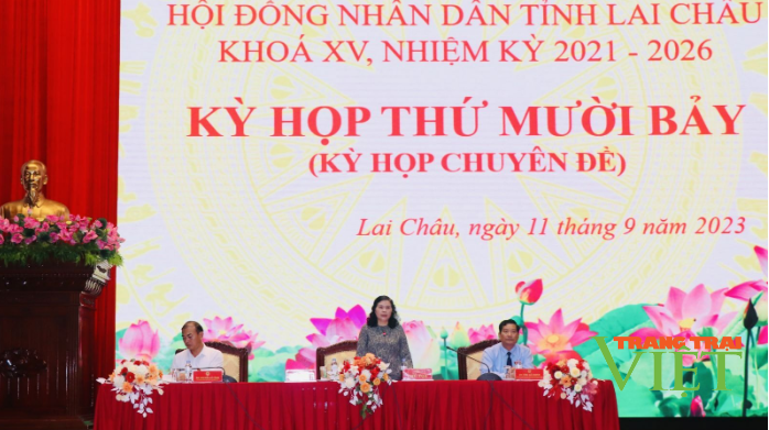 HĐND tỉnh Lai Châu: Thông qua 4 nghị quyết quan trọng - Ảnh 1.