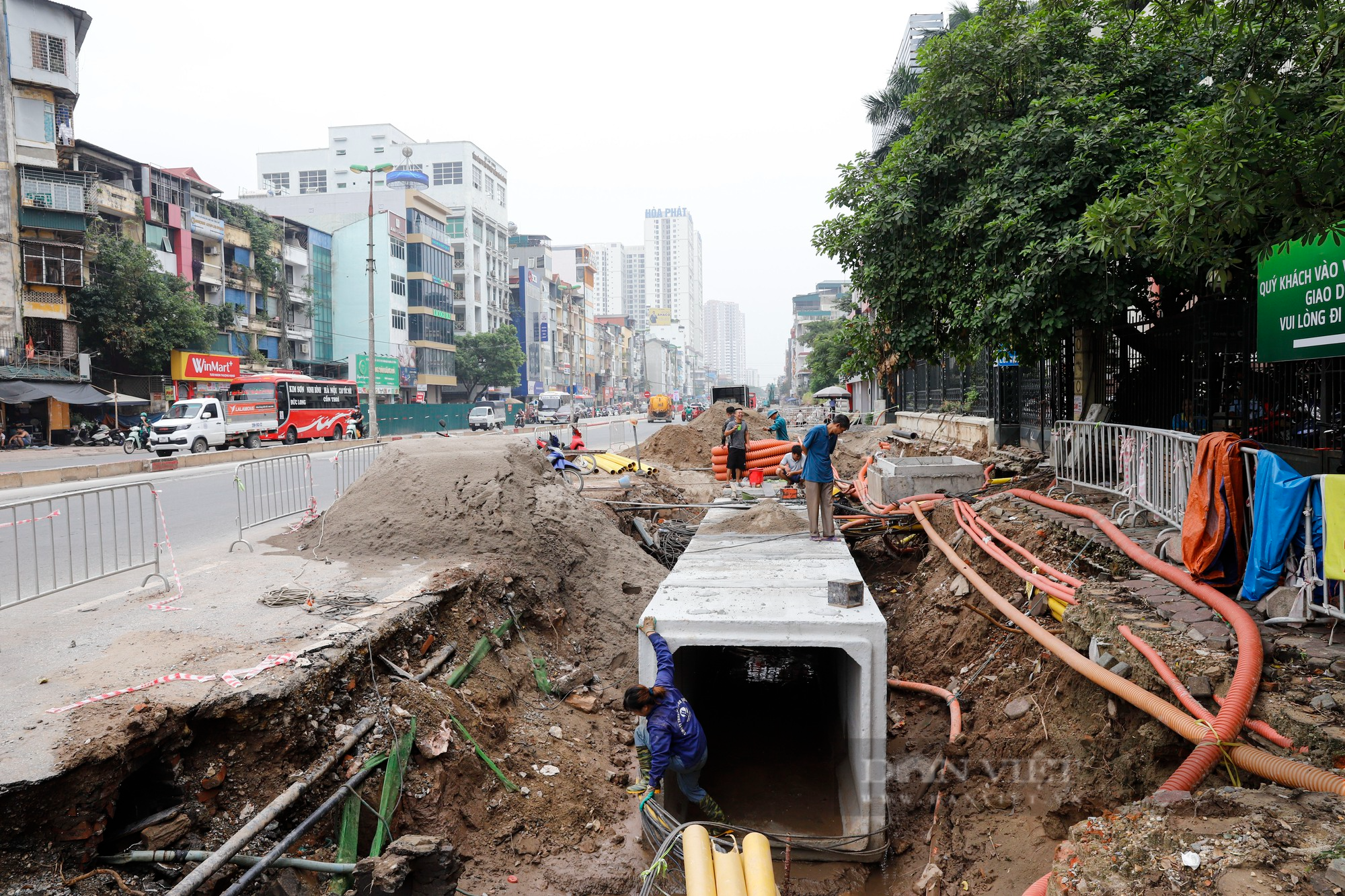 Hầm chui 778 tỷ đồng tại Hà Nội ra sao sau gần 1 năm thi công? - Ảnh 6.