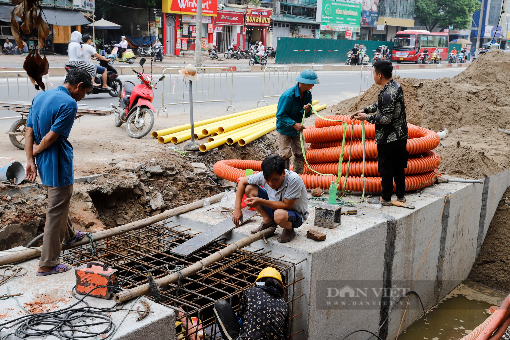Hầm chui 778 tỷ đồng tại Hà Nội ra sao sau gần 1 năm thi công? - Ảnh 9.