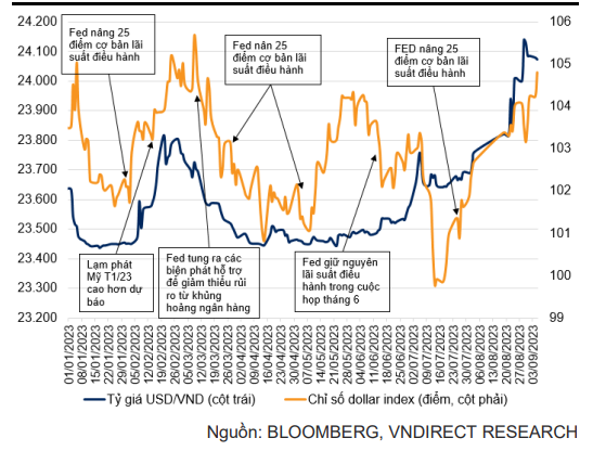 Tỷ giá lập đỉnh: Tác động trái chiều tới nền kinh tế, dự báo &quot;nóng&quot; mức giảm giá của VND so với USD - Ảnh 2.