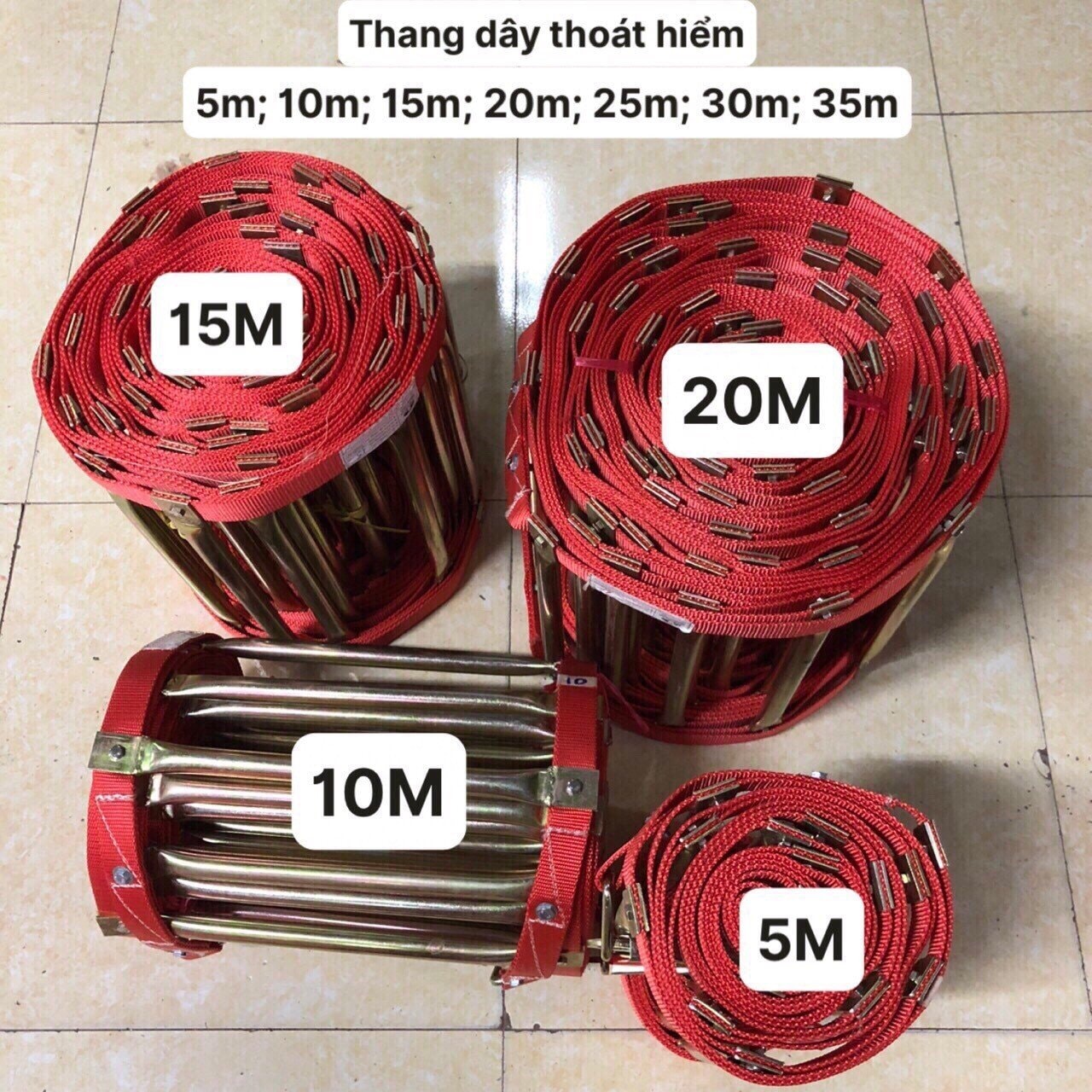 Từ vụ cháy chung cư Khương hạ: Dây thoát hiểm thả chậm &quot;cháy hàng&quot;, giá tăng cao - Ảnh 2.